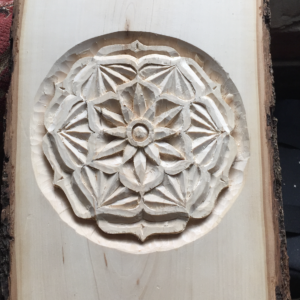 Mandala Hand Carved